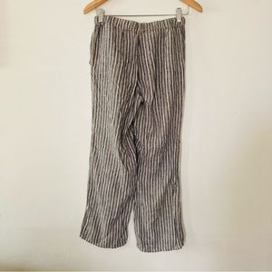 Urban outfitters size XS striped chambray pants drawstring